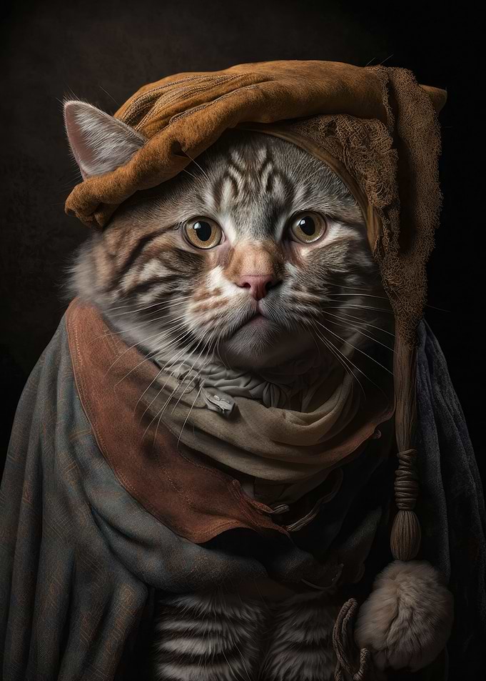 Rembrandt Cat