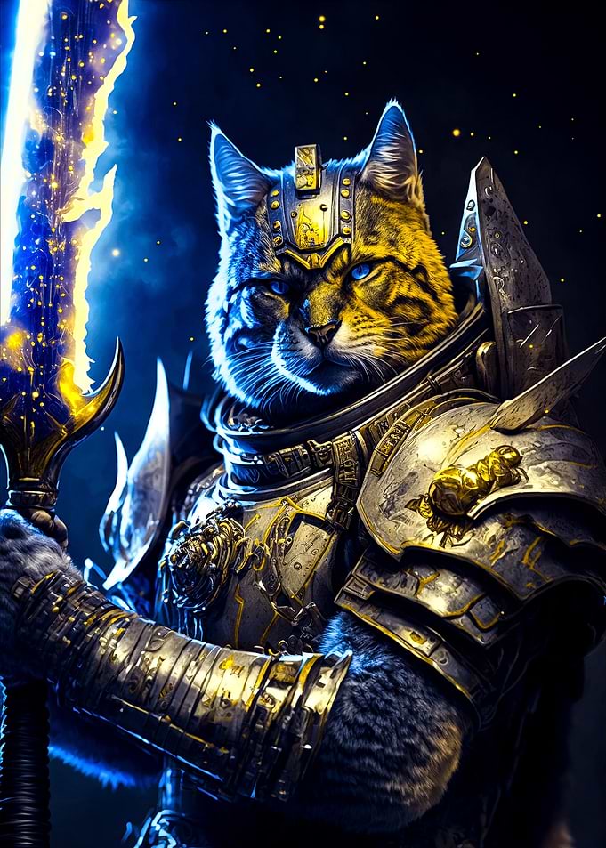 Galaxy Defender Cat
