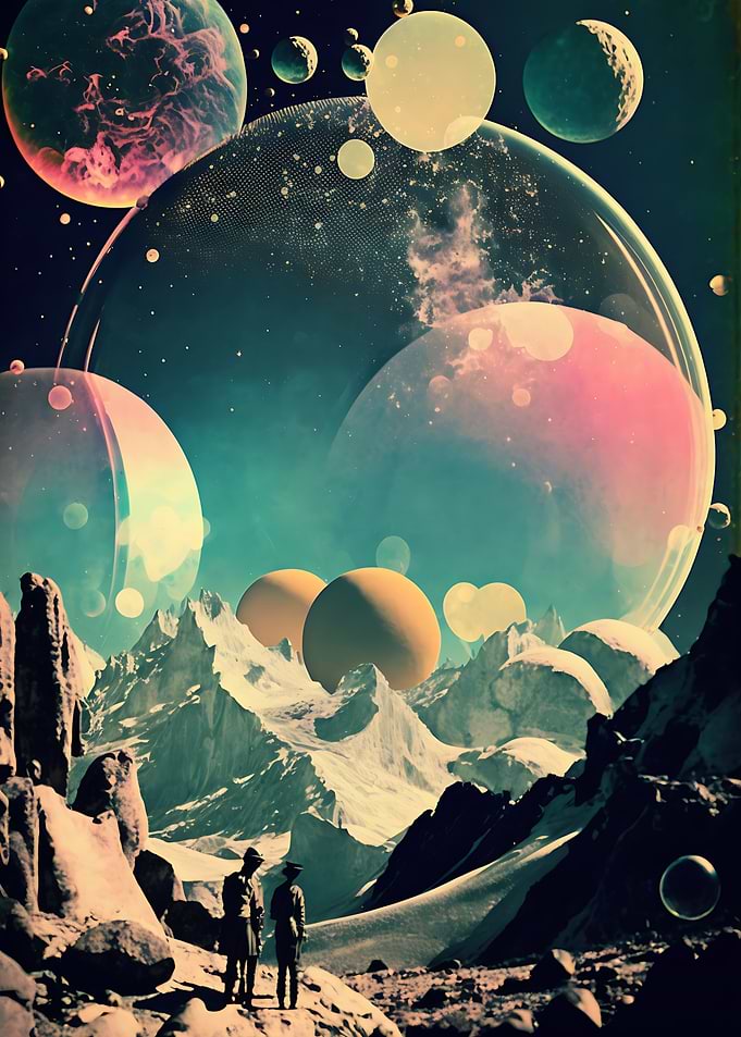A free Cosmic Walk