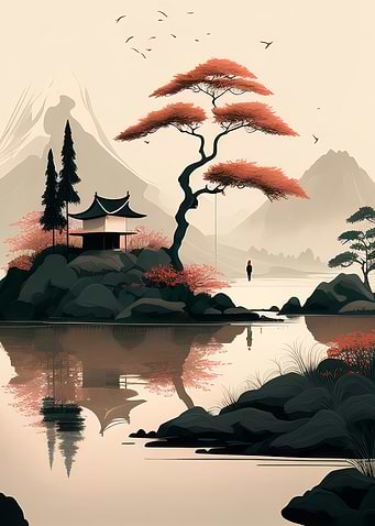 Asian Landscape Painting