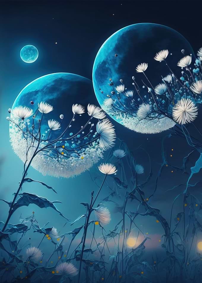 Whimsical Dandelion Dreams