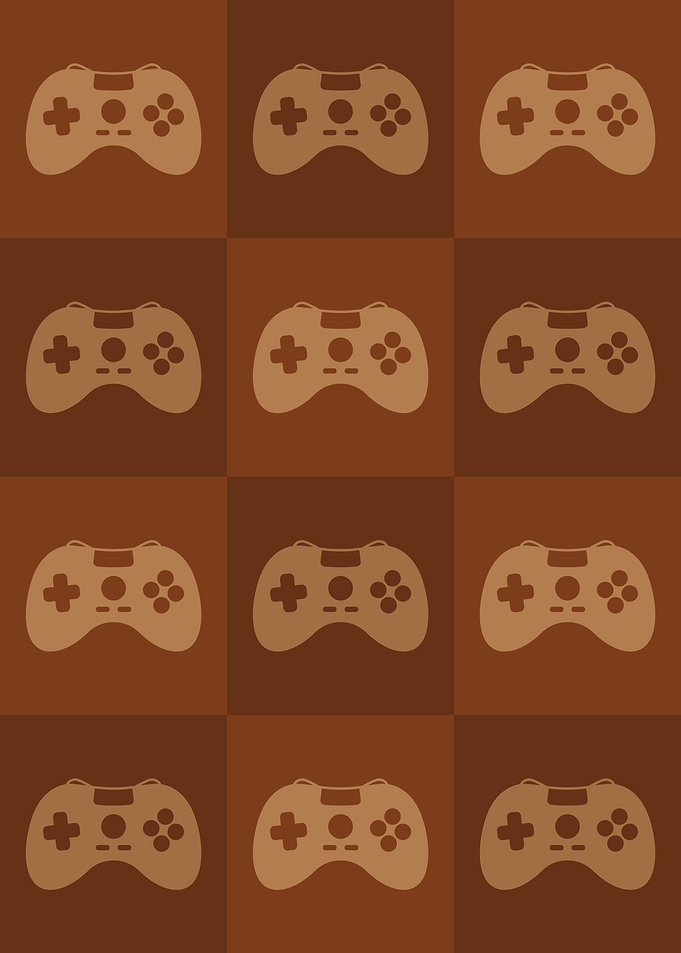 Gamer Controllers Orange