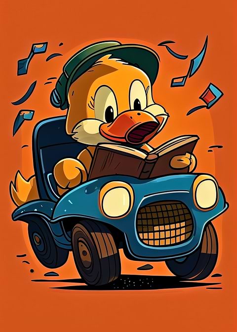 Quackin and Rollin — kitchen metal wall art