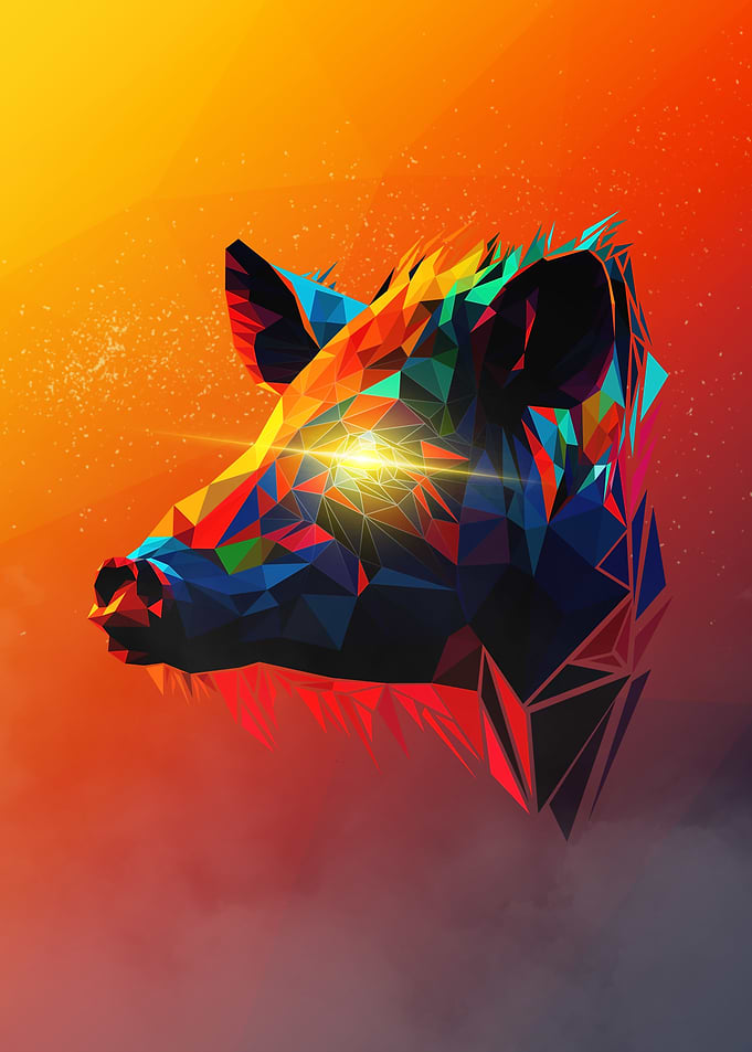 Boar portrait