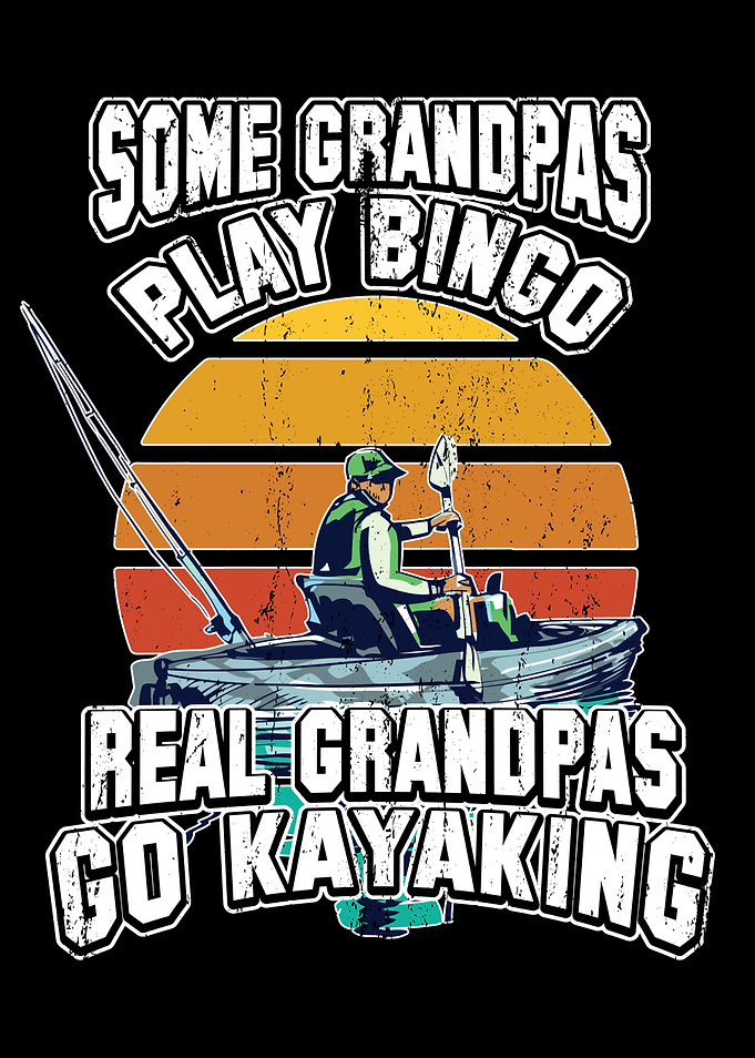 Grandpa Kayaking Gift
