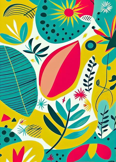 Bold Mediterranean — living room metal wall art