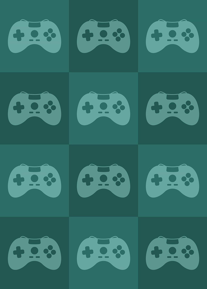 Gamer Controllers Teal