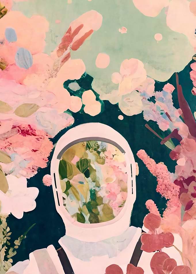 Flower Spaceman