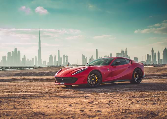 Red Ferrari