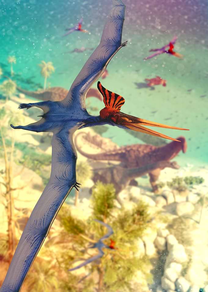 Pterodactyl dinosaur