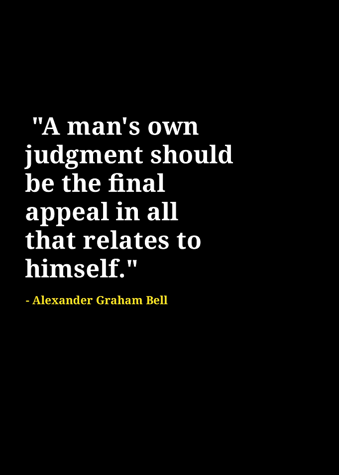 Graham bell quotes
