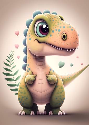 cute baby dragon