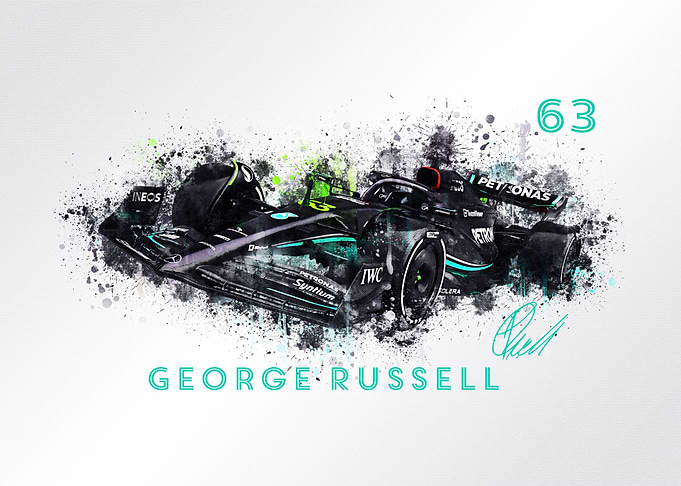 George Russell Car 2023