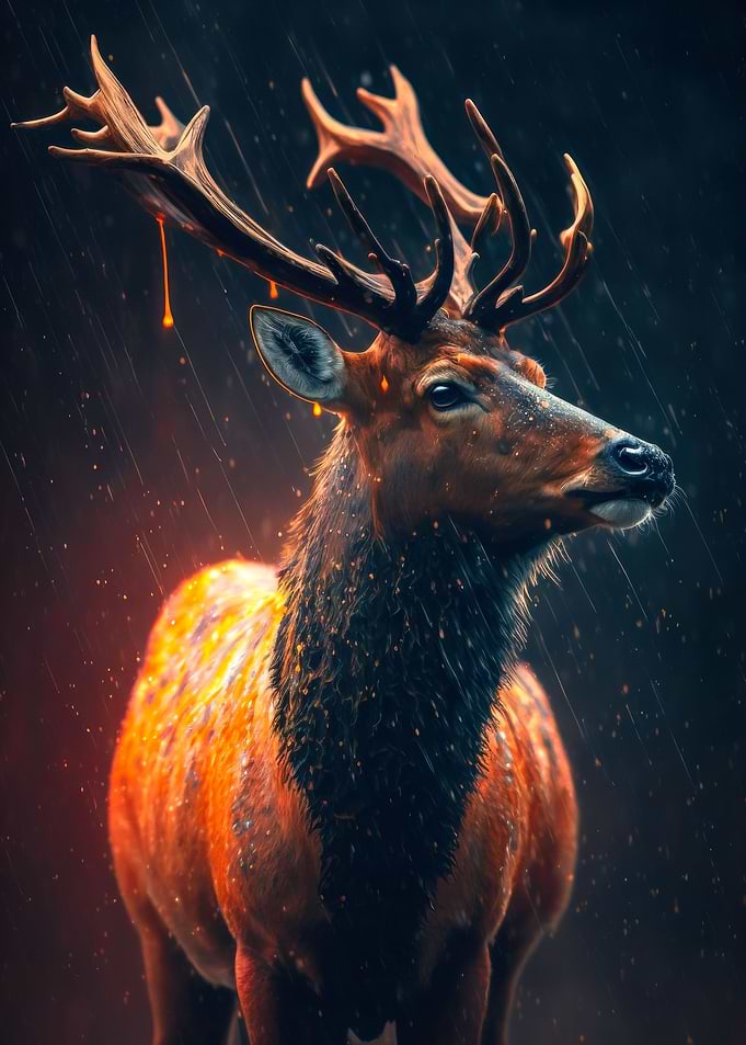 The Glowing Deer