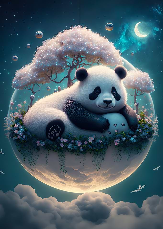 Majestic Panda Bear