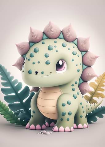 cute baby dragon