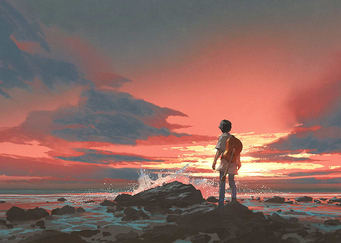 Fantasy sunset