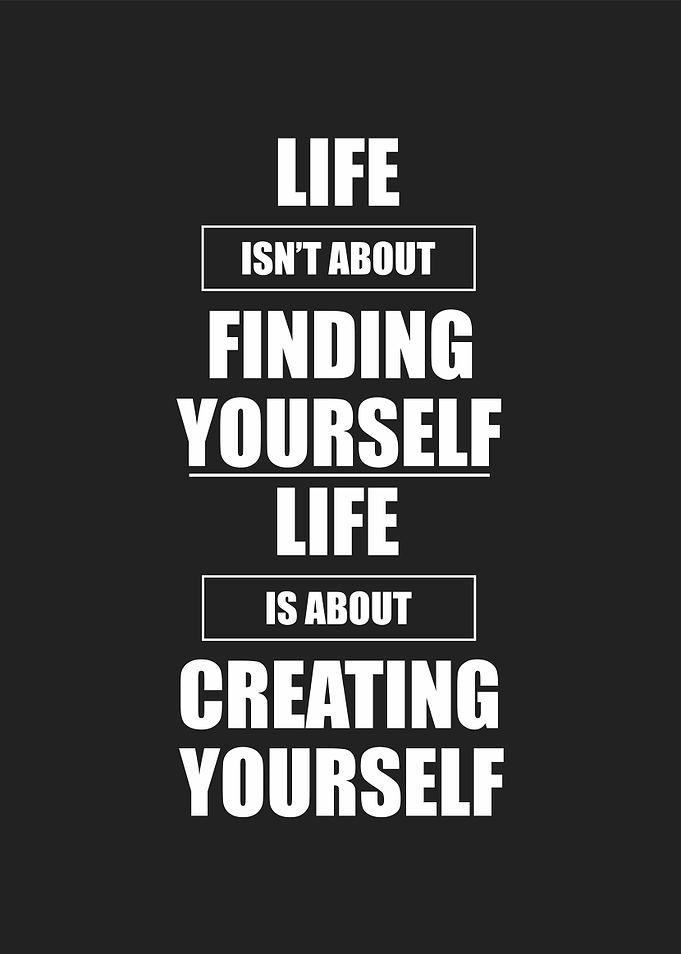 finding yourself