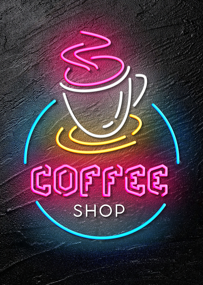 Coffee Neon food sign