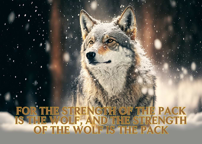 For the strength