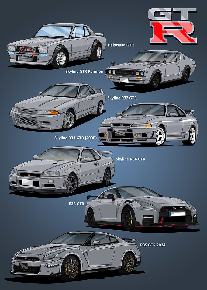 Nissan GTR Family