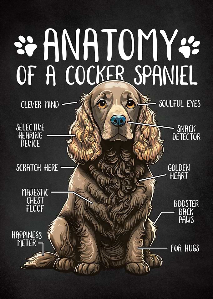 Cocker Spaniel Anatomy Dog