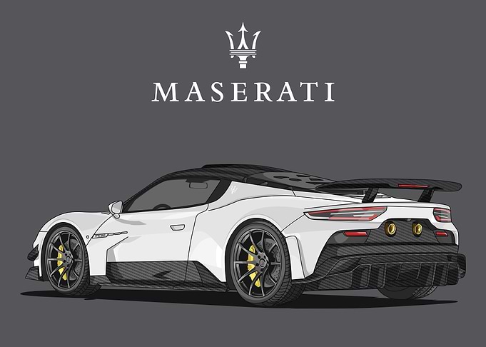 maserati mc20 white