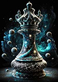 Cosmic Chess Piece