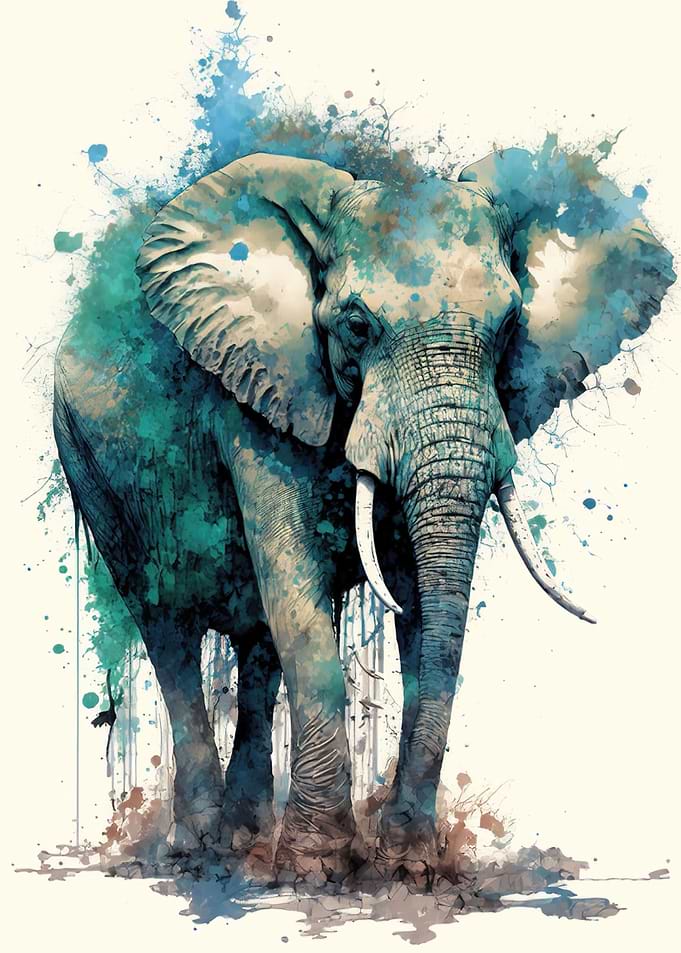 Colourful Elephant