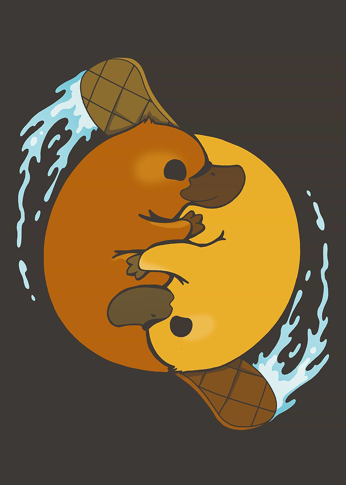 Ying Yang Platypus
