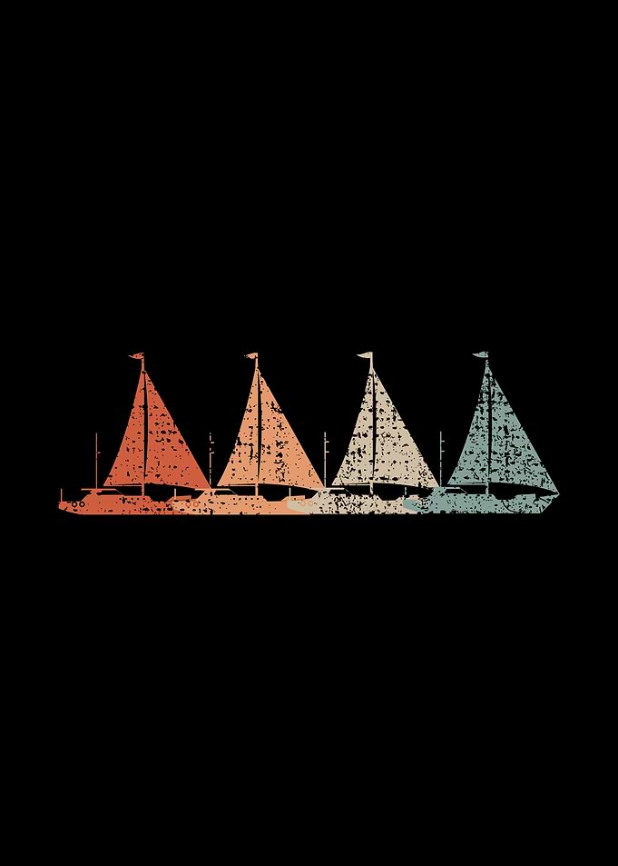 Sailing Boat Retro