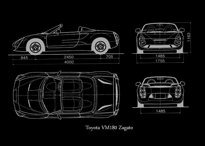 Toyota VM 180 Zagato