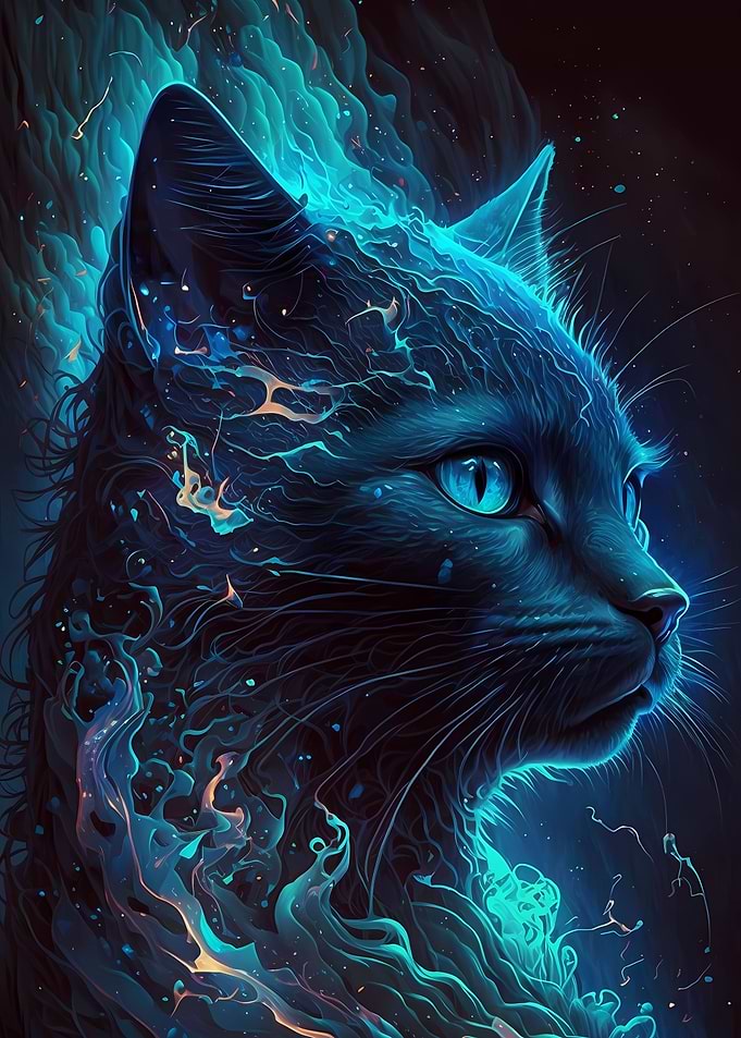 Russian Blue Cat