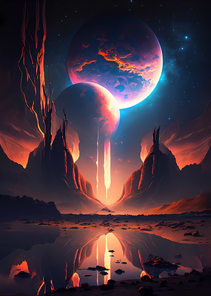 Fantasy Cosmic Dreamscape