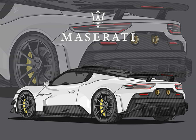 maserati mc20 white