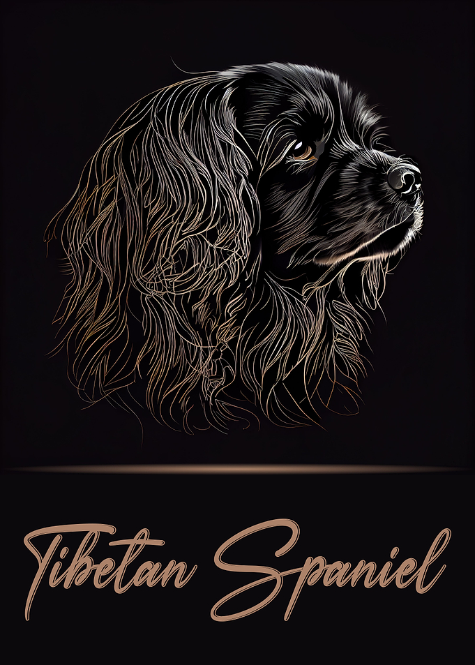 Elegant Tibetan Spaniel
