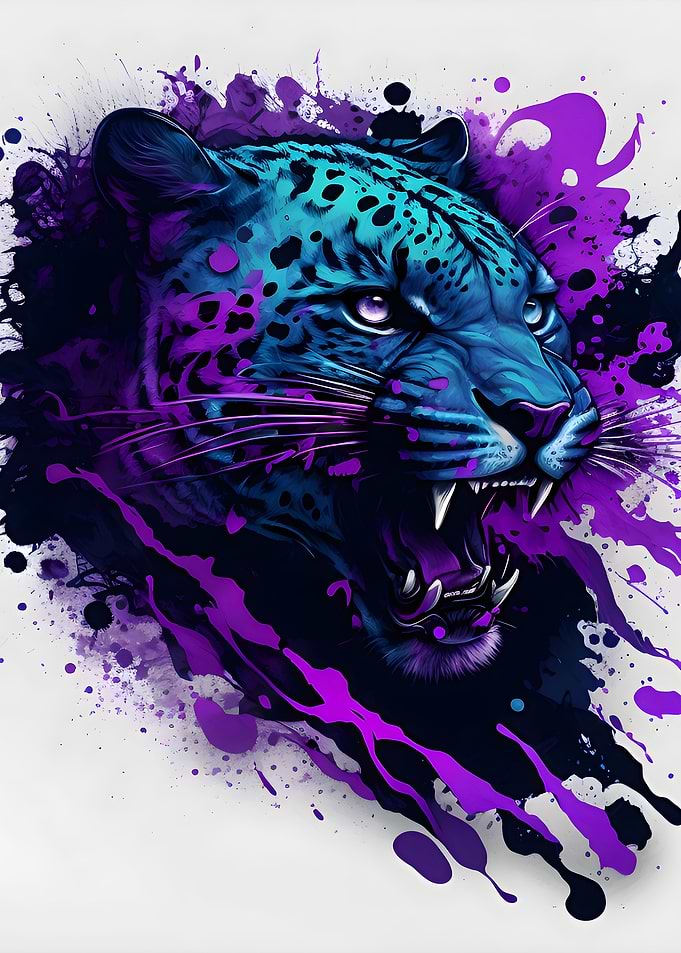 Neon Leopard