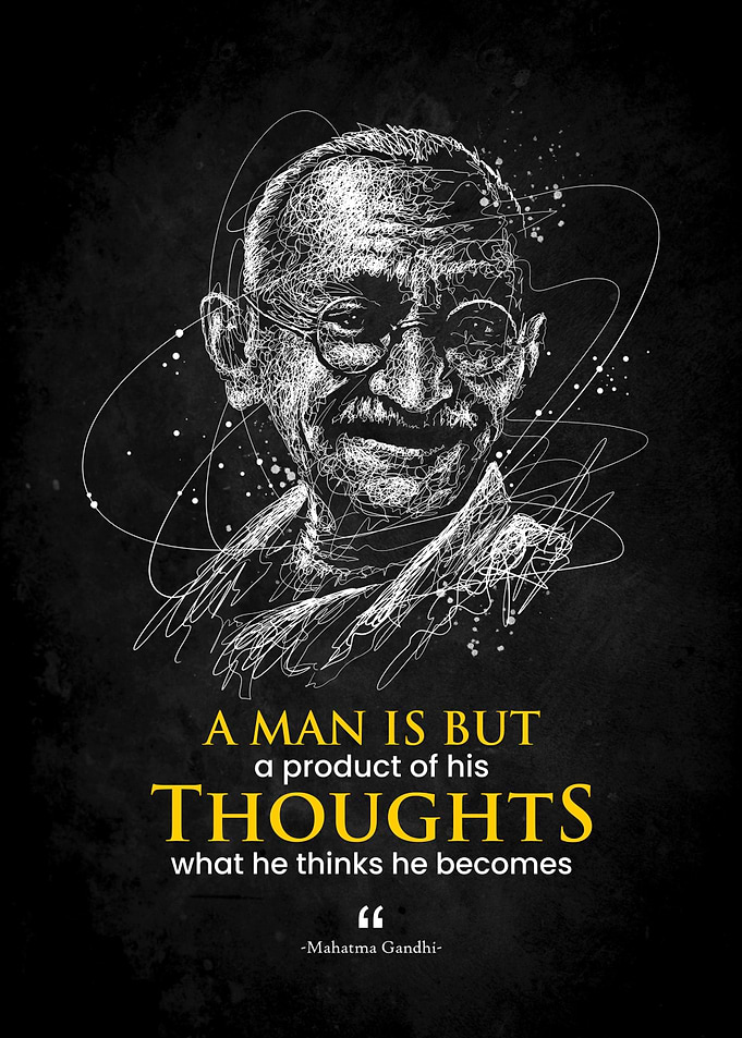 mahatma gandhi jayanti art