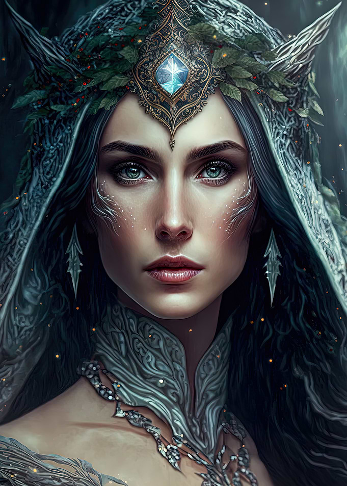 Elven Priestess