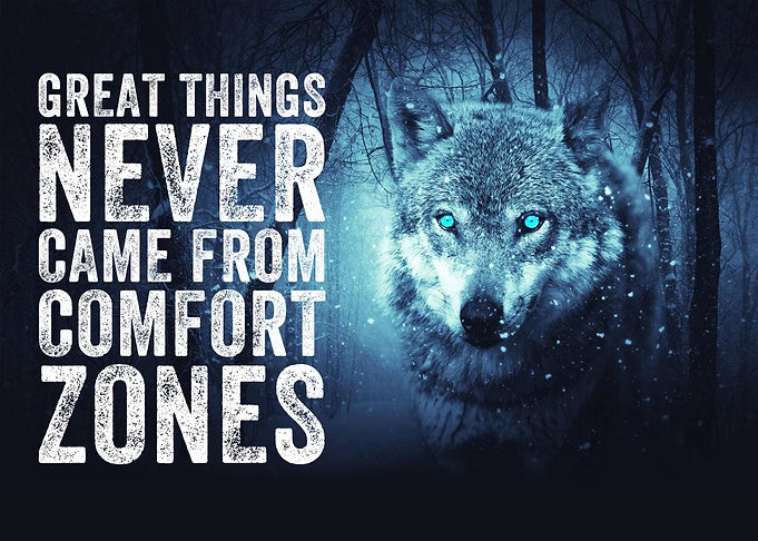 Great things never came