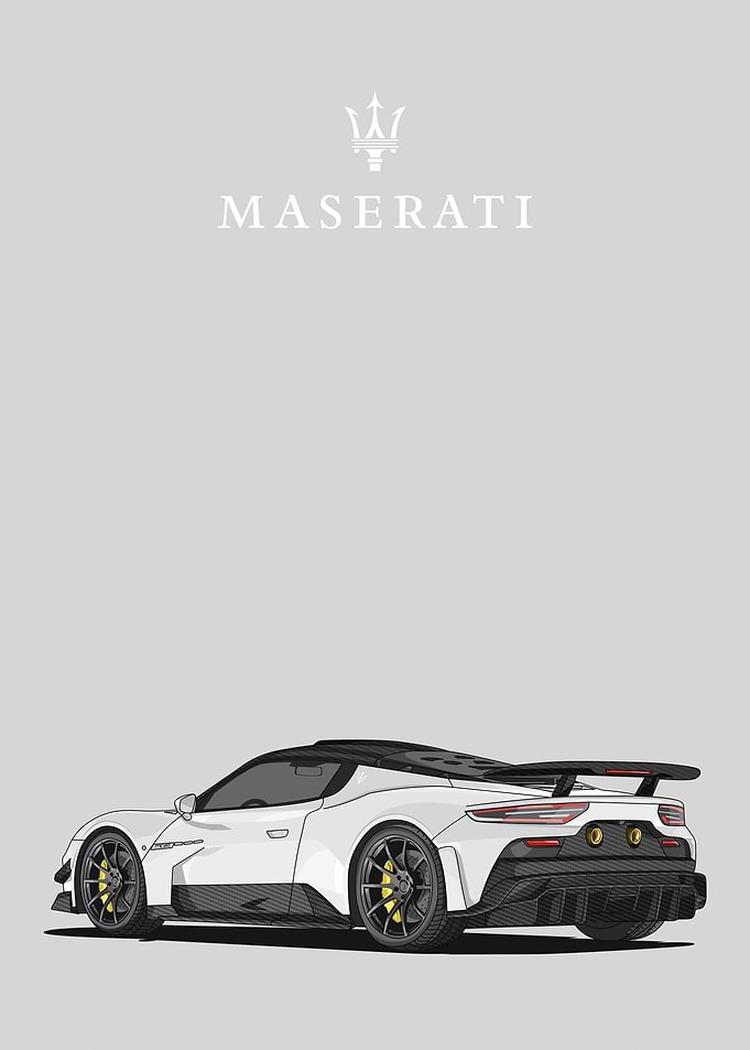 maserati mc20 white