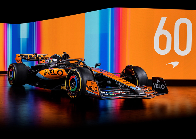 McLaren MCL60 2023 F1 Car