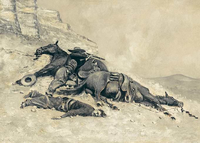 Gunfight In Desert