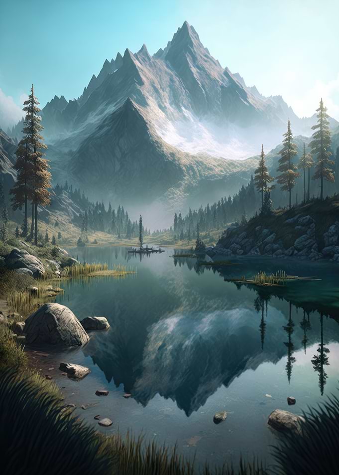 Mountain and Valley