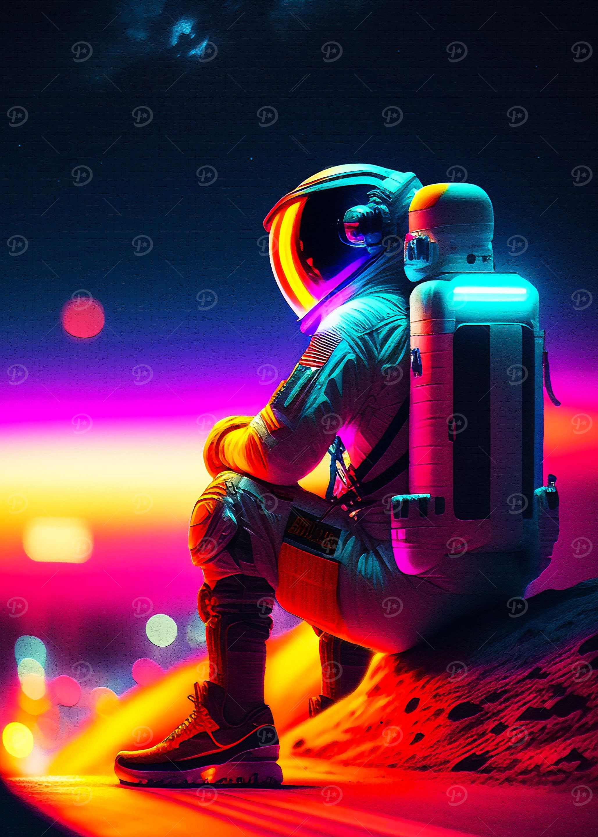 alone in outer space