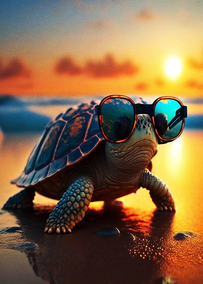 Turtle Relaxing