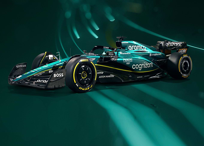 Aston Martin AMR23 F1 car