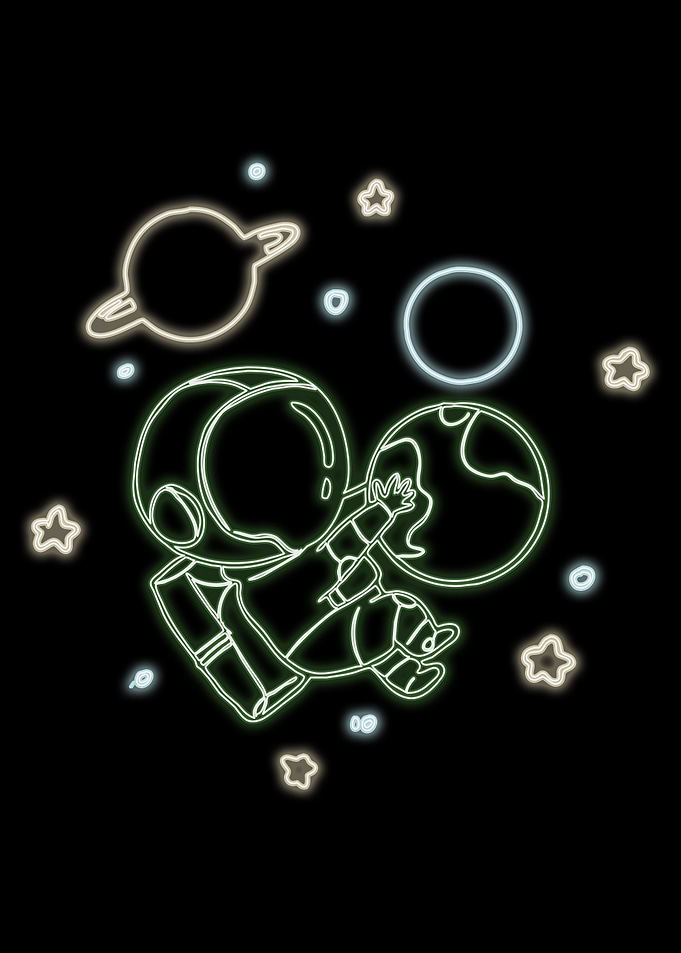 Astronaut chibi cute