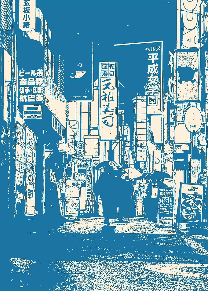 cyberpunk monochrome 9