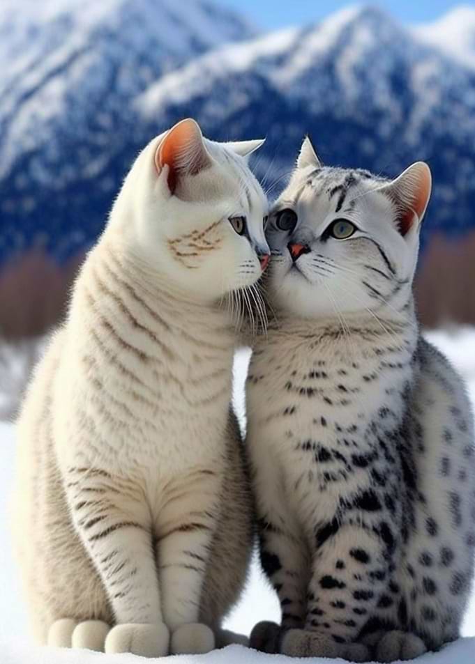 Two Cat Animal